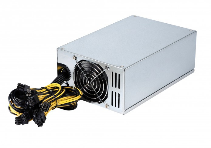 Цена БП Spire SP-ATX-2000W-BTC/ETH равна 200 евро