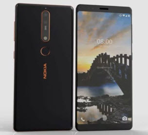 Видеоролик демонстрирует трехмерную модель смартфона Nokia 8 Sirocco