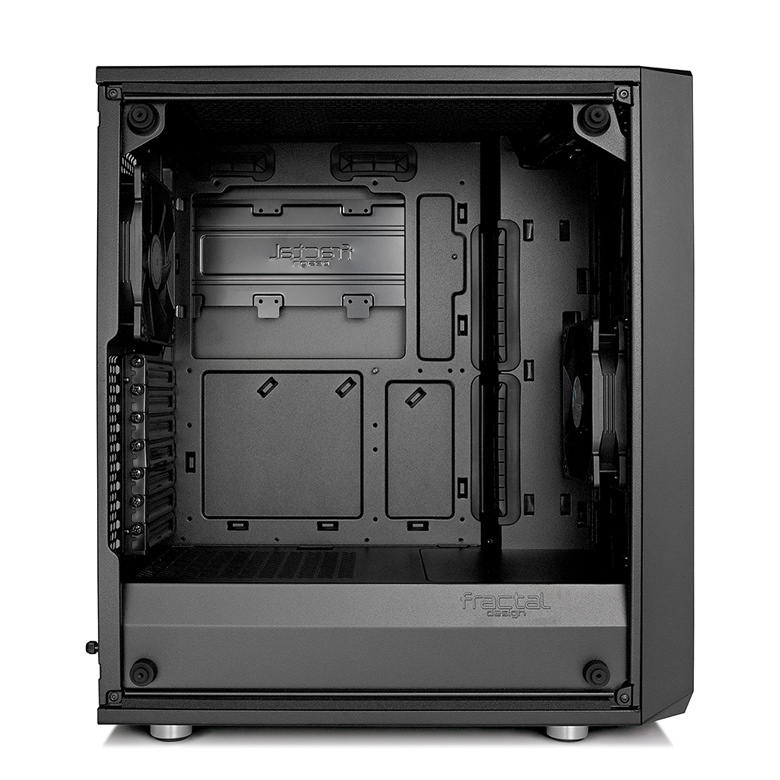 Корпус Fractal Design Meshify C рассчитан на платы типоразмера до ATX