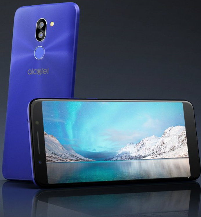 Опубликованы официальные изображения смартфонов Alcatel 1X, Alcatel 3 и Alcatel 3X