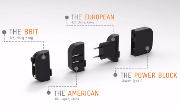Mu One — универсальное зарядное устройство мощностью до 45 Вт для устройств с разъемами MicroUSB, USB-C и Lightning