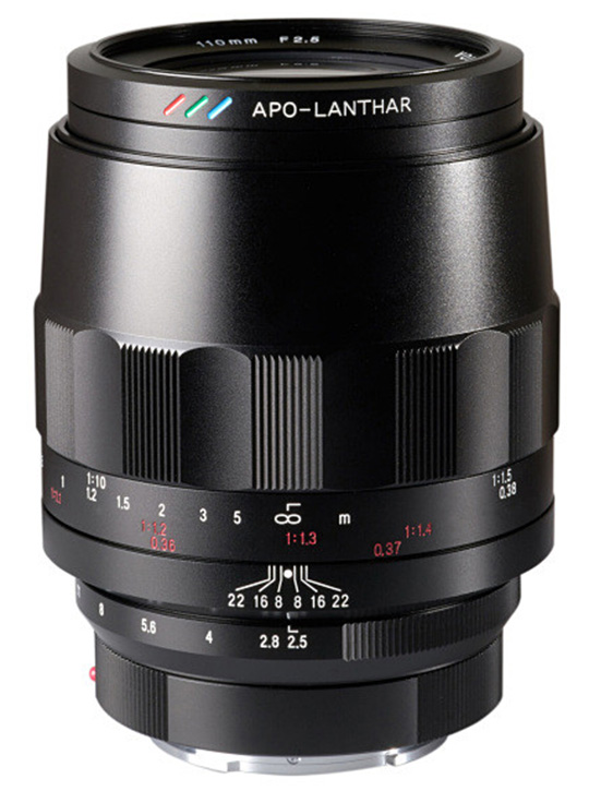 Представлен объектив Voigtlander Macro APO Lanthar 110mm f/2.5 с креплением Sony E