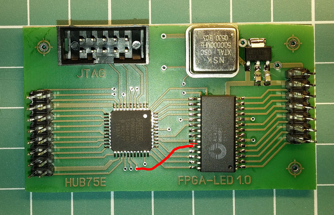 DIY-контроллер LED панели на CPLD с использованием BAM модуляции - 2