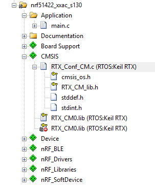 NRF51822: дружим BLE и RTOS - 3