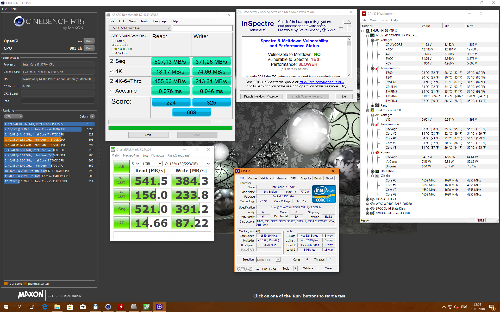 Как в реальности патч от уязвимостей Meltdown и Spectre влияет на производительность - 4 Как в реальности патч от уязвимостей Meltdown и Spectre влияет на производительность - 4