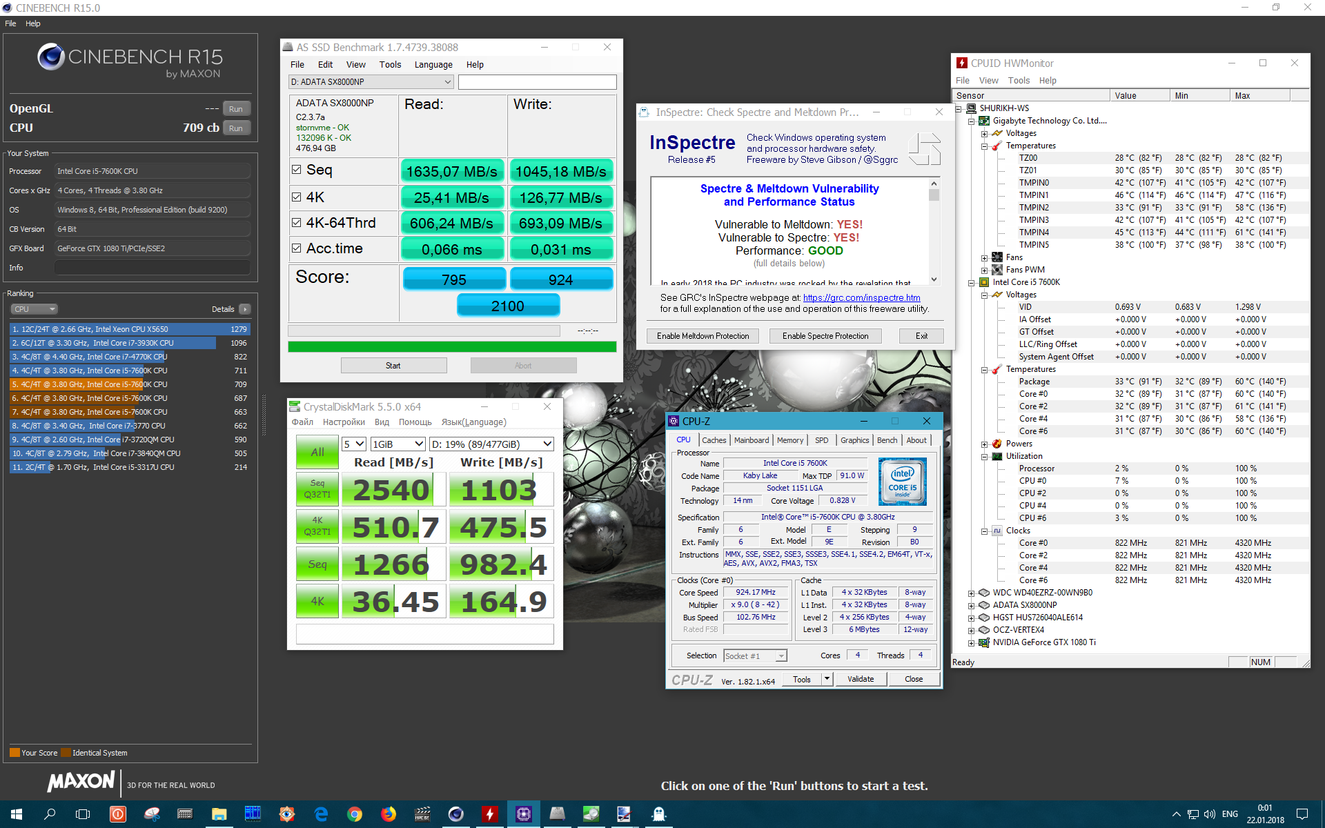 Как в реальности патч от уязвимостей Meltdown и Spectre влияет на производительность - 1