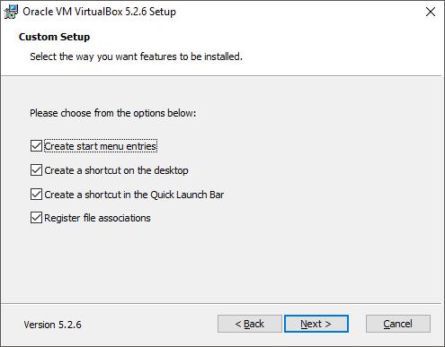 Установка VirtualBox. Шаг 3