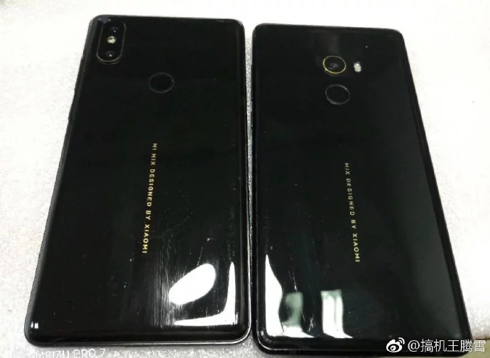 Опубликована первая фотография задней панели Xiaomi Mi Mix 2S