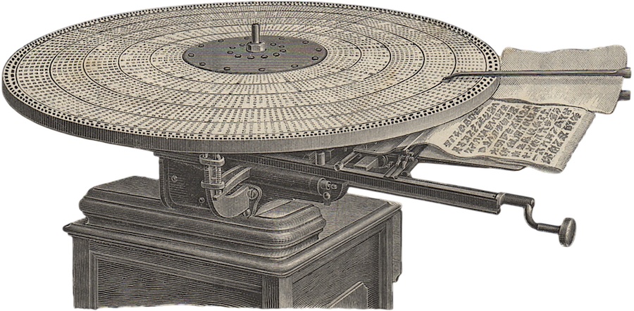 Китайская пишущая машинка — анекдот, инженерный шедевр, символ - 6 Китайская пишущая машинка — анекдот, инженерный шедевр, символ - 6