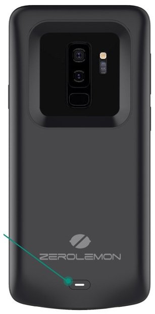 Чехол ZeroLemon для смартфона Samsung Galaxy S9+ располагает аккумулятором ёмкостью 5200 мА·ч - 1