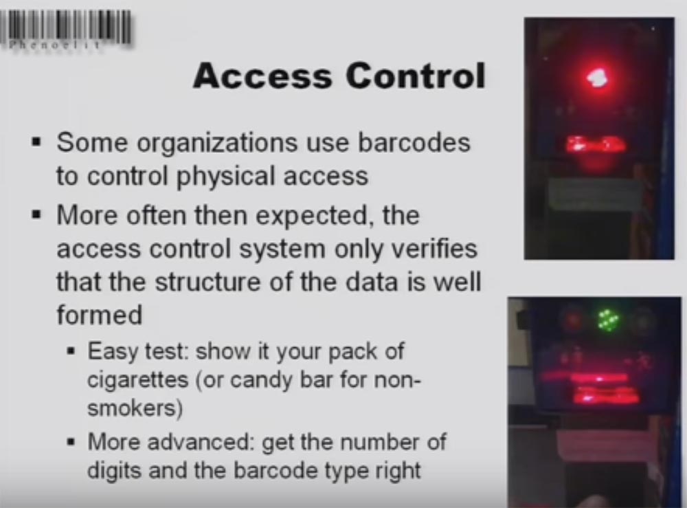 Конференция DEFCON 16. «Игры с баркодами». Феликс Линднер, глава Recurity Labs - 16 Конференция DEFCON 16. «Игры с баркодами». Феликс Линднер, глава Recurity Labs - 16