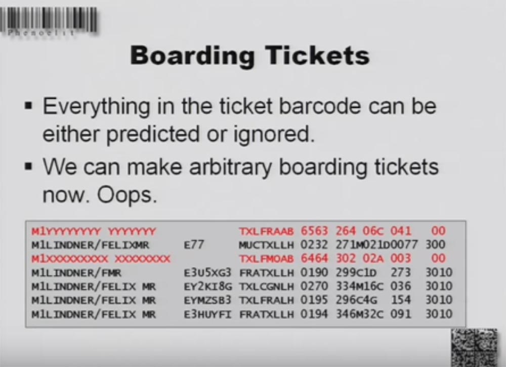 Конференция DEFCON 16. «Игры с баркодами». Феликс Линднер, глава Recurity Labs - 33 Конференция DEFCON 16. «Игры с баркодами». Феликс Линднер, глава Recurity Labs - 33