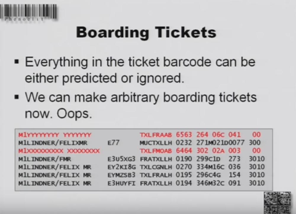 Конференция DEFCON 16. «Игры с баркодами». Феликс Линднер, глава Recurity Labs - 33