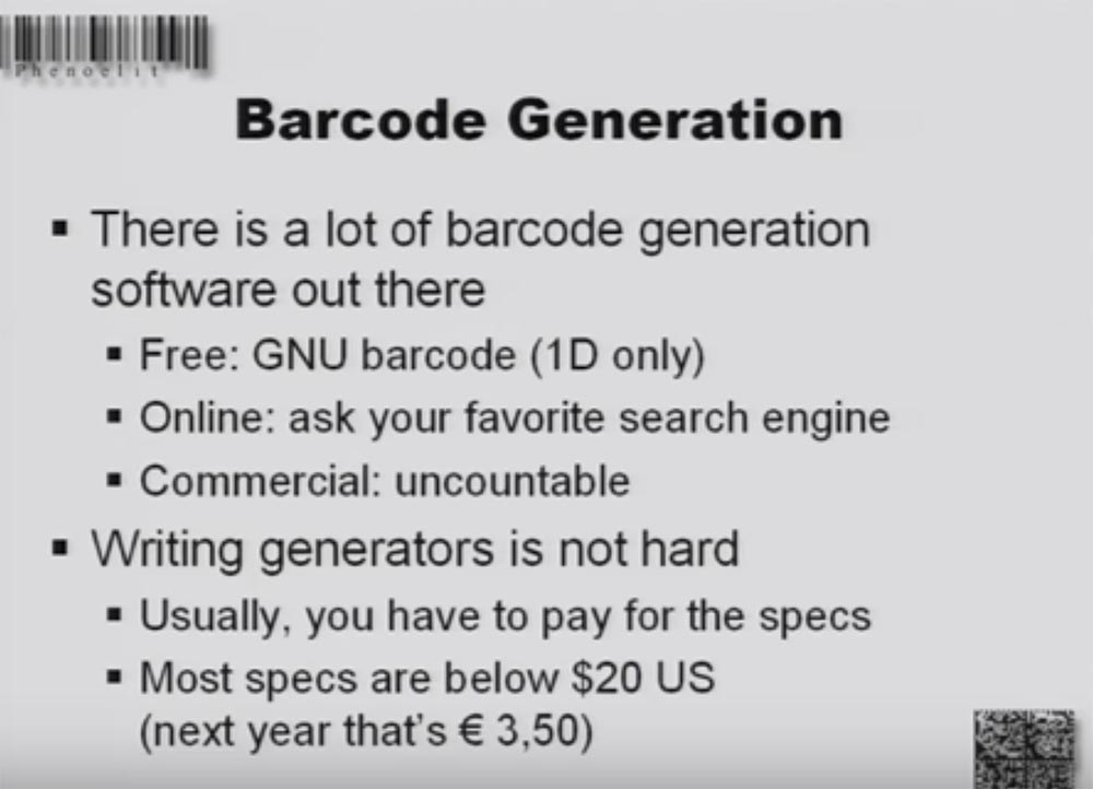 Конференция DEFCON 16. «Игры с баркодами». Феликс Линднер, глава Recurity Labs - 7