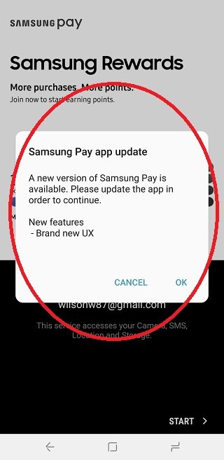Проблемы с сервисом Samsung Pay, с которыми столкнулись владельцы Galaxy S9, была оперативно устранена - 2 Samsung Pay