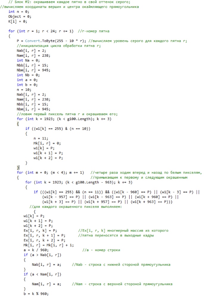 Достаточно простой и эффективный алгоритм распознавания и сопровождения движения - 3 Достаточно простой и эффективный алгоритм распознавания и сопровождения движения - 3