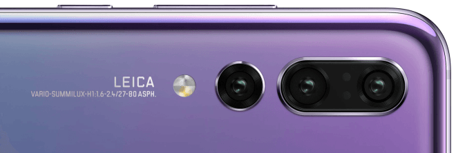 Камера смартфона Huawei P20 Pro получила пятикратный зум и датчики изображения разрешением 40, 8 и 20 Мп - 1 Камера смартфона Huawei P20 Pro получила пятикратный зум и датчики изображения разрешением 40, 8 и 20 Мп