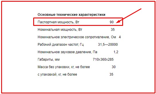 Ода об истинной мощности или громкие и тихие Ватты - 2