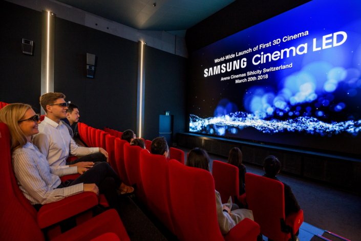 Samsung показала первый в мире кинотеатральный светодиодный экран с поддержкой 3D - 2 Samsung показала первый в мире кинотеатральный светодиодный экран с поддержкой 3D