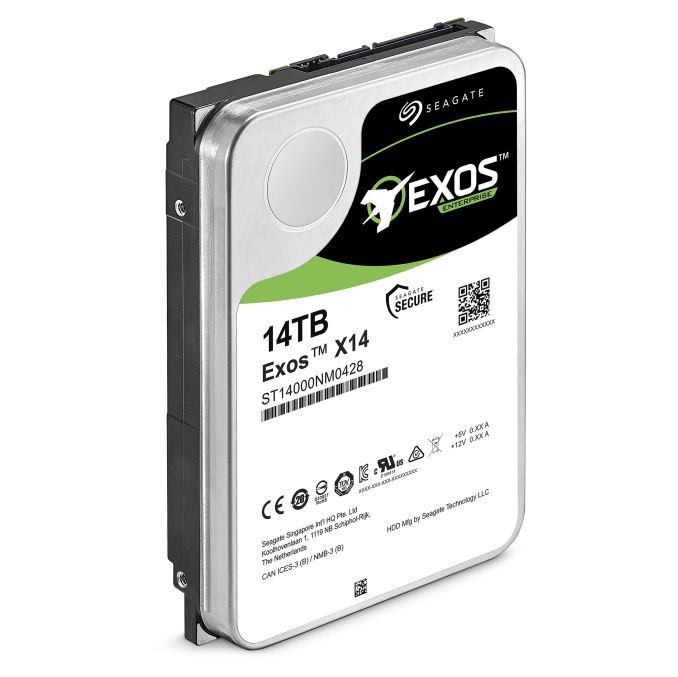 Seagate представила корпоративный накопитель Exos X14 - 1