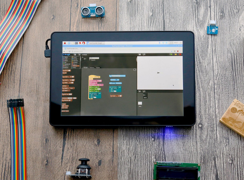 Планшет Raspad позиционируется как основа для всевозможных самоделок