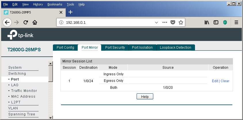 TP-Link T2600G-28MPS: работа с PoE, LLDP и Voice VLAN - 27