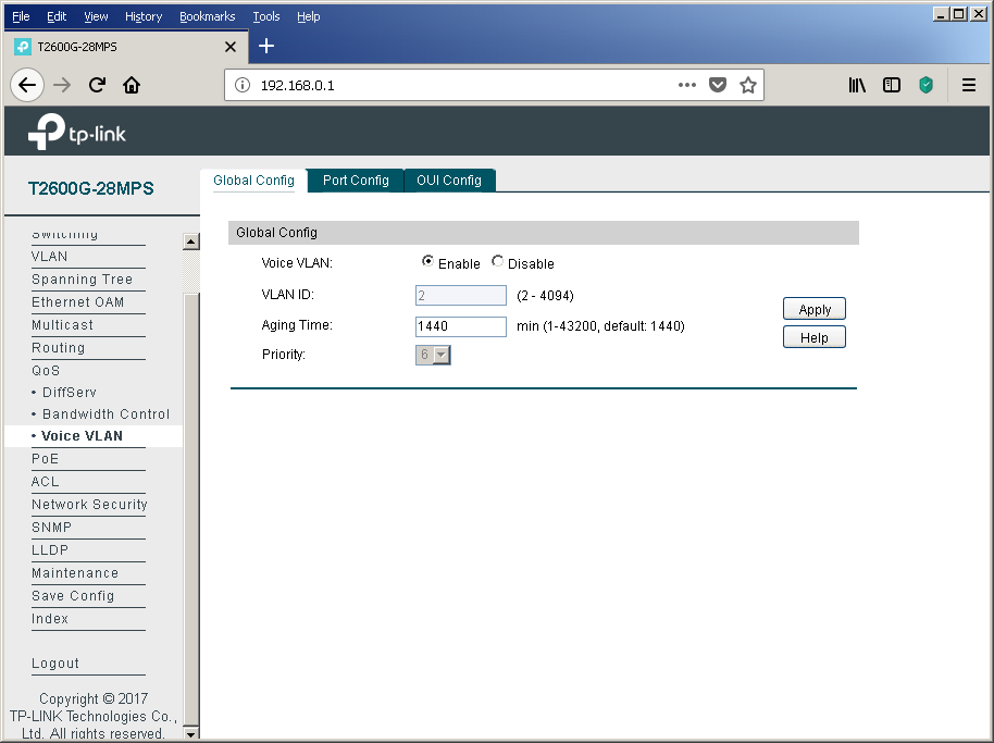 TP-Link T2600G-28MPS: работа с PoE, LLDP и Voice VLAN - 32
