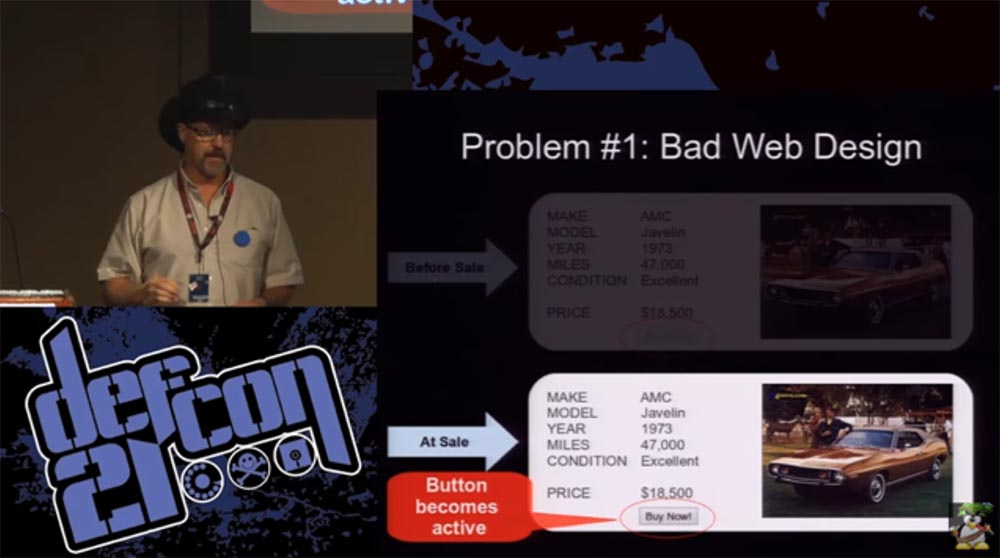 Конференция DEFCON 21. «Как мой Ботнет заработал миллионы долларов на продаже автомобилей и победил русских хакеров» - 2 Конференция DEFCON 21. «Как мой Ботнет заработал миллионы долларов на продаже автомобилей и победил русских хакеров» - 2