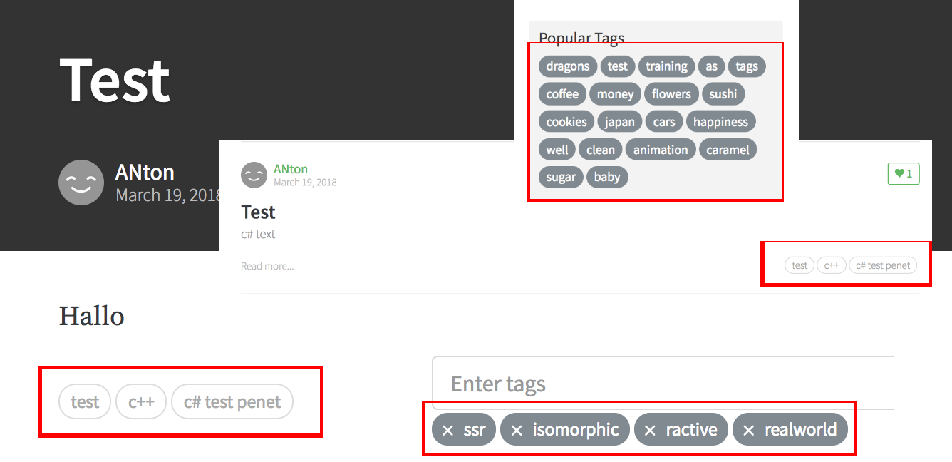 Разработка изоморфного RealWorld приложения с SSR и Progressive Enhancement. Часть 4 — Компоненты и композиция - 7