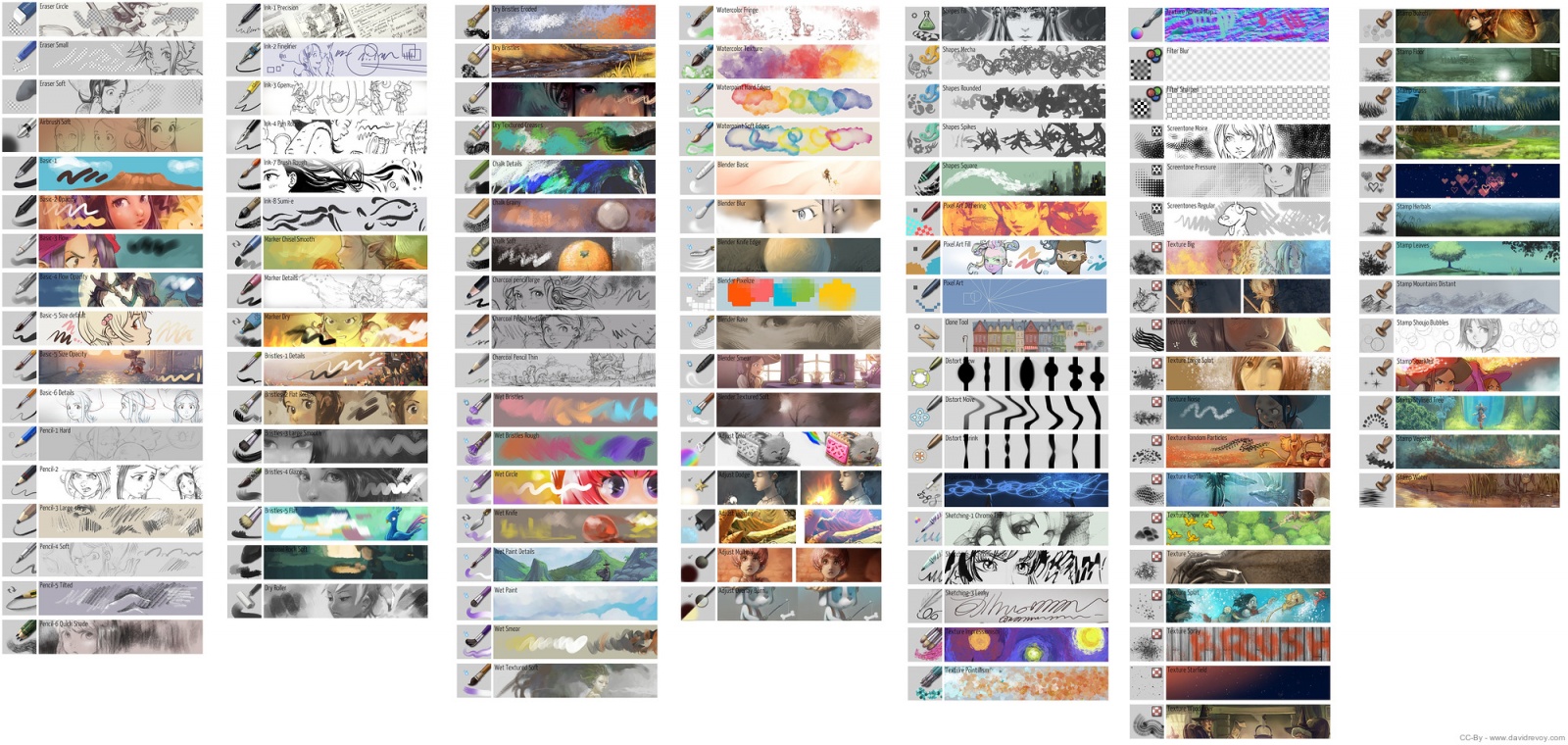 Состоялся релиз Krita 4.0, свободного графического редактора для художников - 11 image