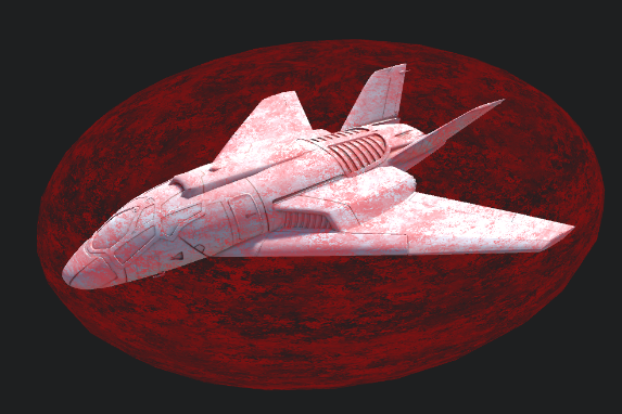 Анимированный эффект щита космического корабля в Unity3D - 1