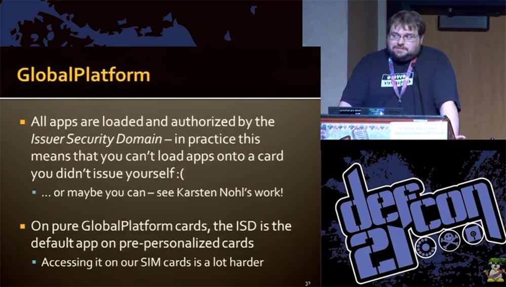Конференция DEFCON 21. “Секретная жизнь SIM карт”. Эрик Батлер, Карл Кошер - 15 Конференция DEFCON 21. “Секретная жизнь SIM карт”. Эрик Батлер, Карл Кошер - 15