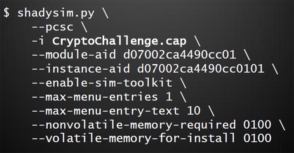 Конференция DEFCON 21. “Секретная жизнь SIM карт”. Эрик Батлер, Карл Кошер - 18 Конференция DEFCON 21. “Секретная жизнь SIM карт”. Эрик Батлер, Карл Кошер - 18