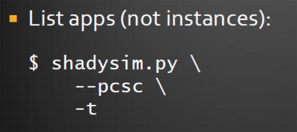 Конференция DEFCON 21. “Секретная жизнь SIM карт”. Эрик Батлер, Карл Кошер - 19 Конференция DEFCON 21. “Секретная жизнь SIM карт”. Эрик Батлер, Карл Кошер - 19
