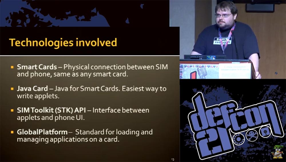 Конференция DEFCON 21. “Секретная жизнь SIM карт”. Эрик Батлер, Карл Кошер - 6