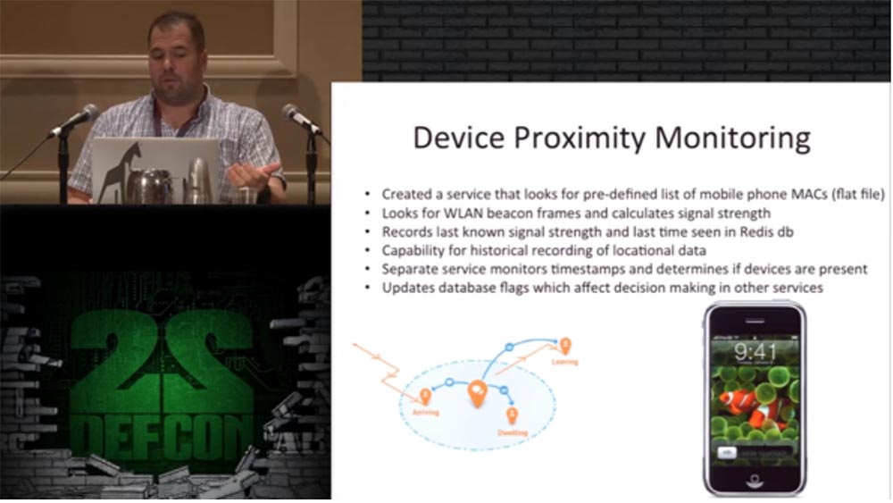 Конференция DEFCON 22. «Один дома с автоматической системой защиты». Крис Литтлбери - 19