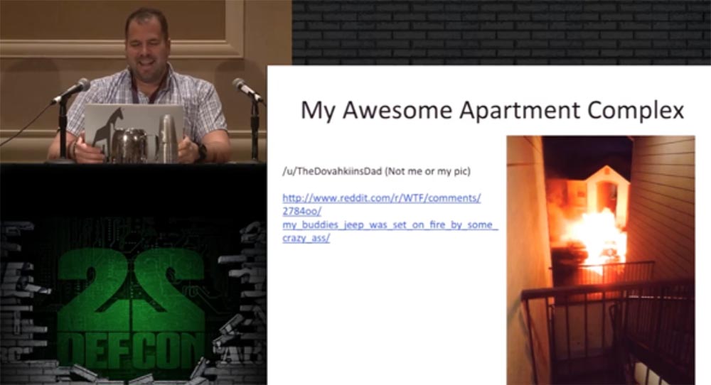 Конференция DEFCON 22. «Один дома с автоматической системой защиты». Крис Литтлбери - 6