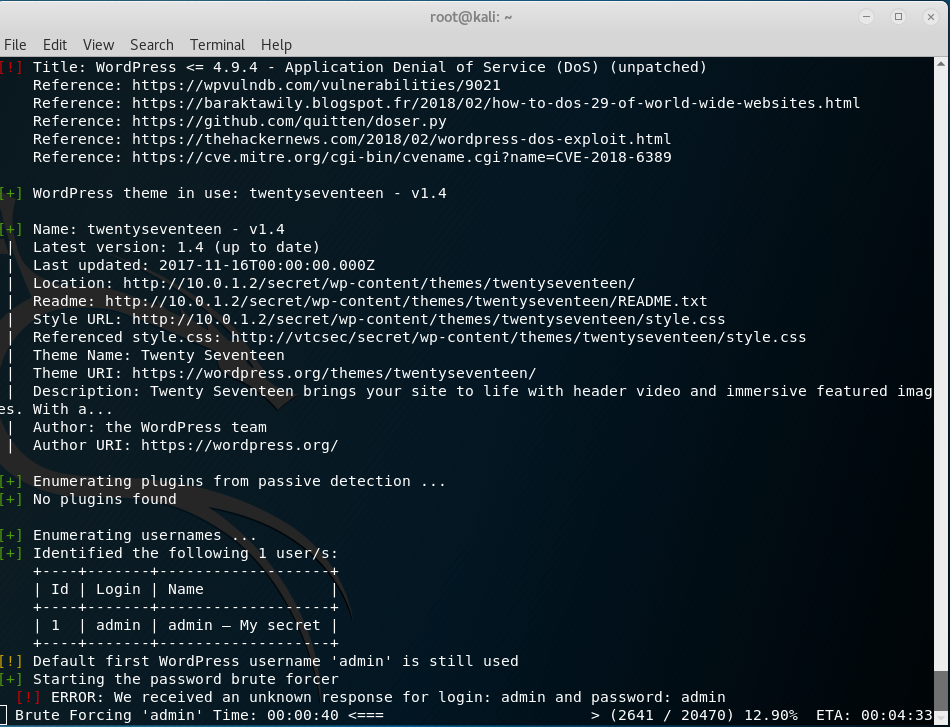 VulnHub Basic Pentesting - 11