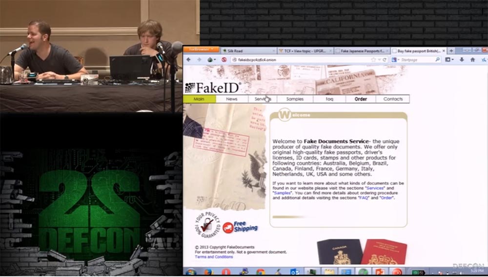 Конференция DEFCON 22. «Путешествие по тёмной стороне Интернет. Введение в Tor, Darknet и Bitcoin» - 24