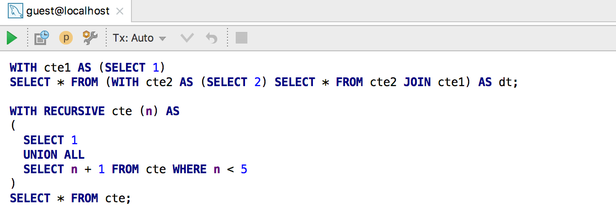 Что нового в DataGrip 2018.1 - 22 image