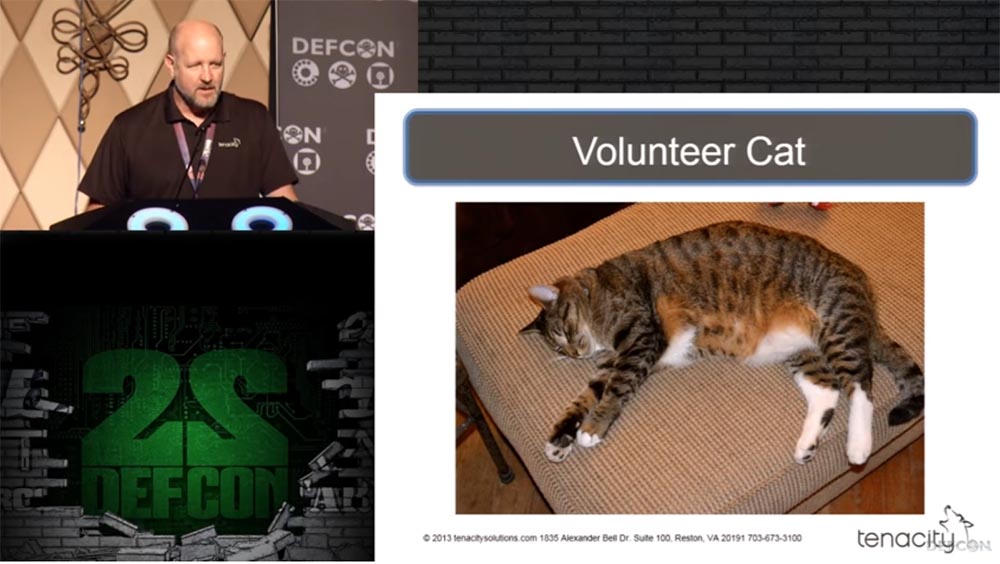 Конференция DEFCON 22. «Вооружение Ваших домашних питомцев. Боевая Киска и cобака для отказа сервиса». Джен Бренсфилд - 11
