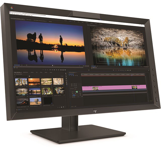 Монитор HP DreamColor Z27x G2 предназначен для ответственной работы с цветными изображениями
