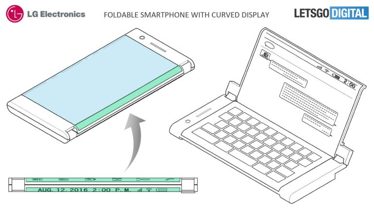 Патент описывает смартфон LG с двумя изогнутыми дисплеями, двумя аккумуляторами и двумя разъемами для наушников