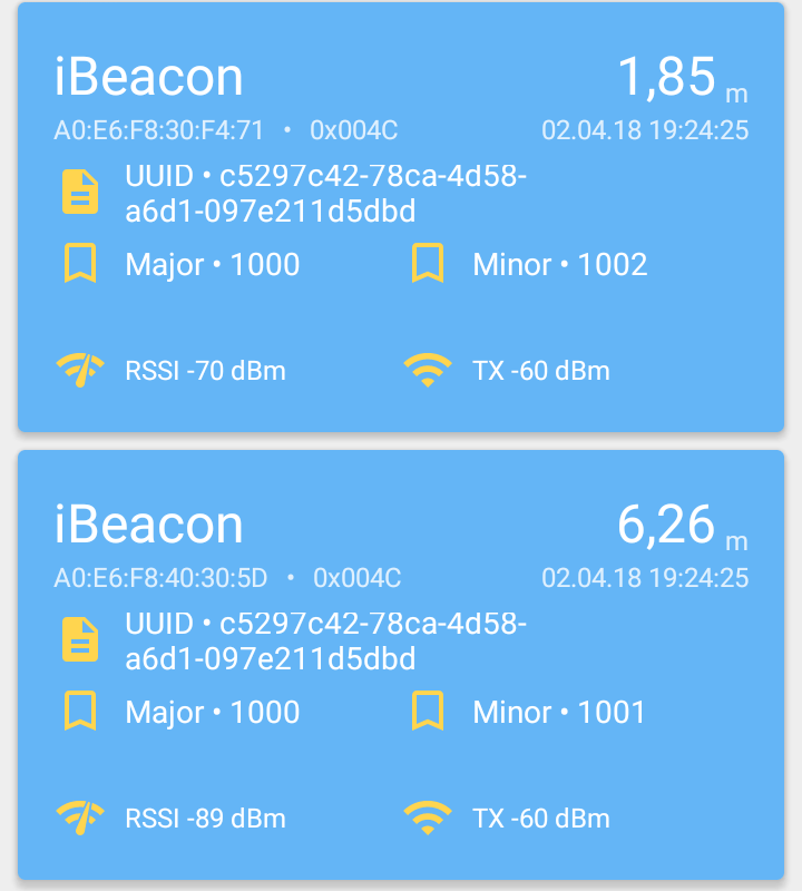 Геолокация внутри помещений на базе iBeacon. Решение Aruba Meridian - 8