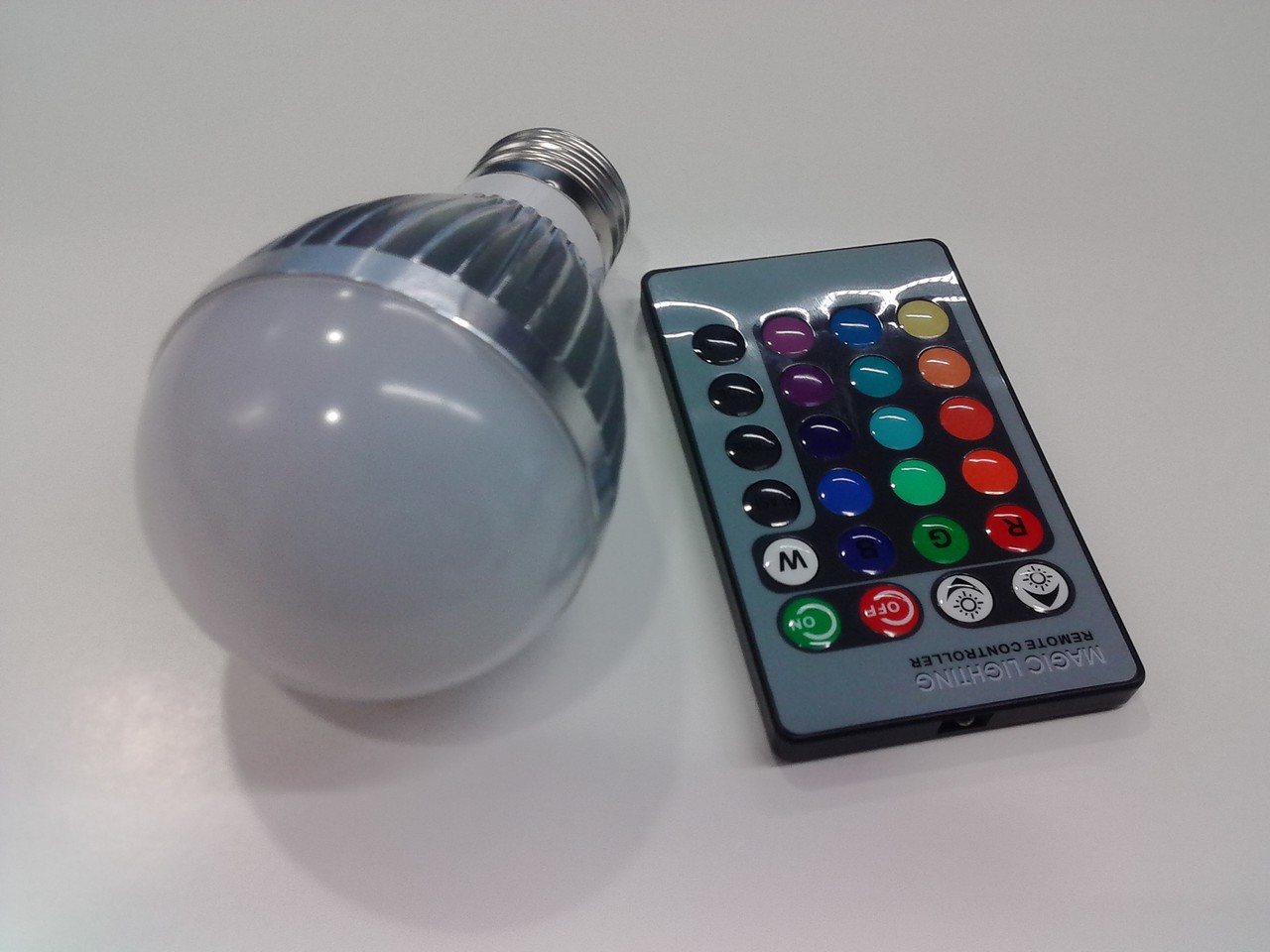 Nagios-светофор из китайских кубиков - 1 Лампочка с пультом