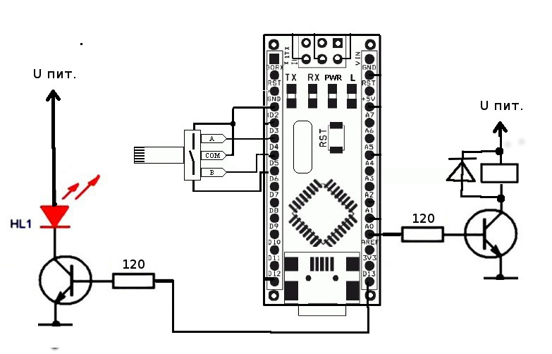 Имитация левитации воды на Ардуино - 2 Имитация левитации воды на Ардуино - 2