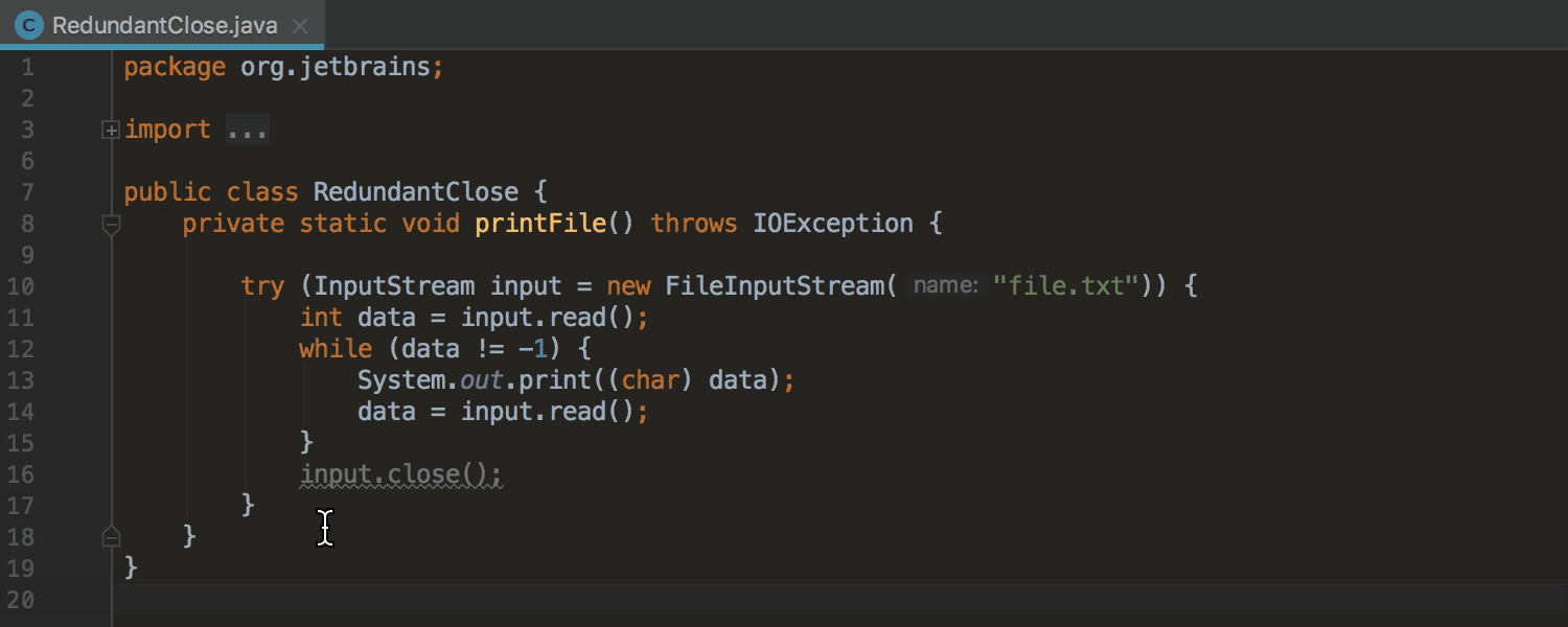 IntelliJ IDEA 2018.1 — улучшенный анализ кода, поддержка частичных коммитов Git, Android Studio 3.0 и многое другое - 14 image