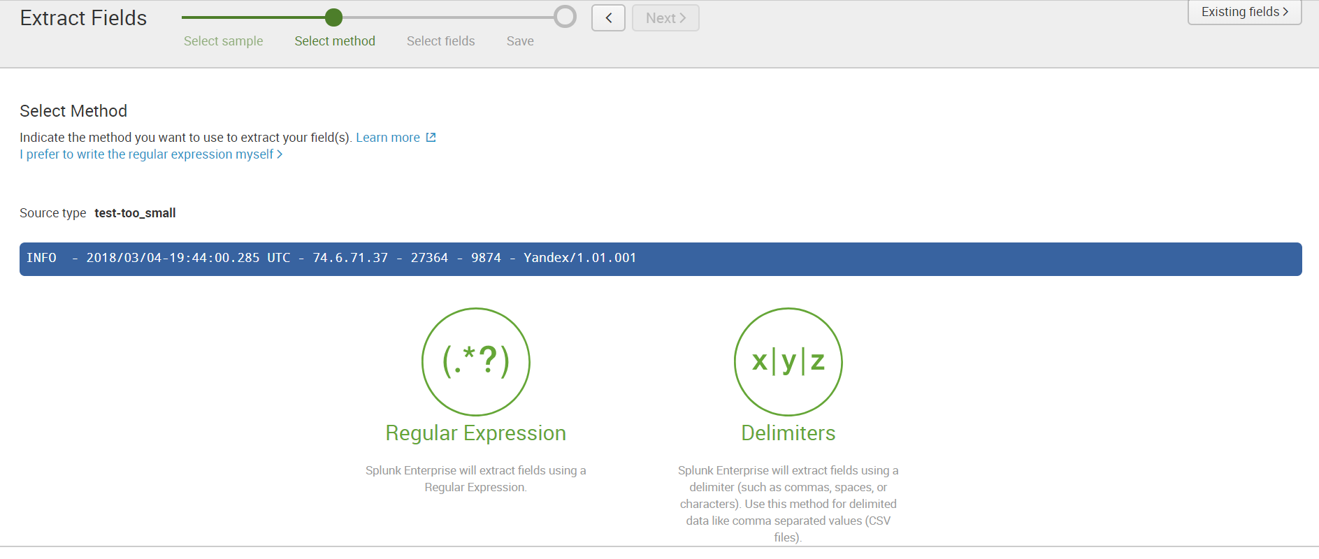 Как загрузить нестандартный лог в Splunk + логи Fortinet - 11