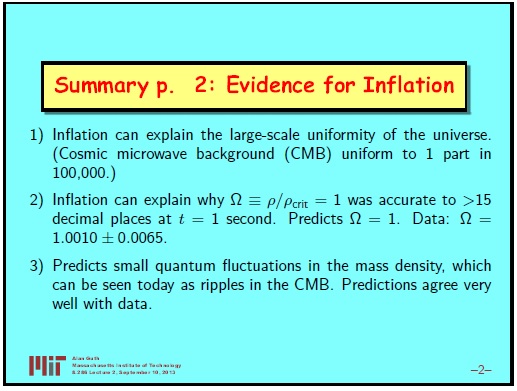 Ранняя вселенная. Инфляционная Космология: является ли наша вселенная частью мультивселенной? Часть 2 - 3
