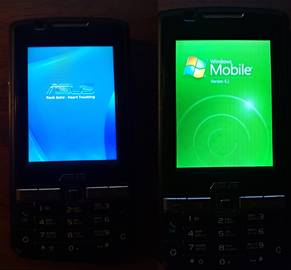 «Три девицы под окном» или вспоминаем как выглядели Windows Mobile 2003 SE, WM 6, WM 6.5 - 5